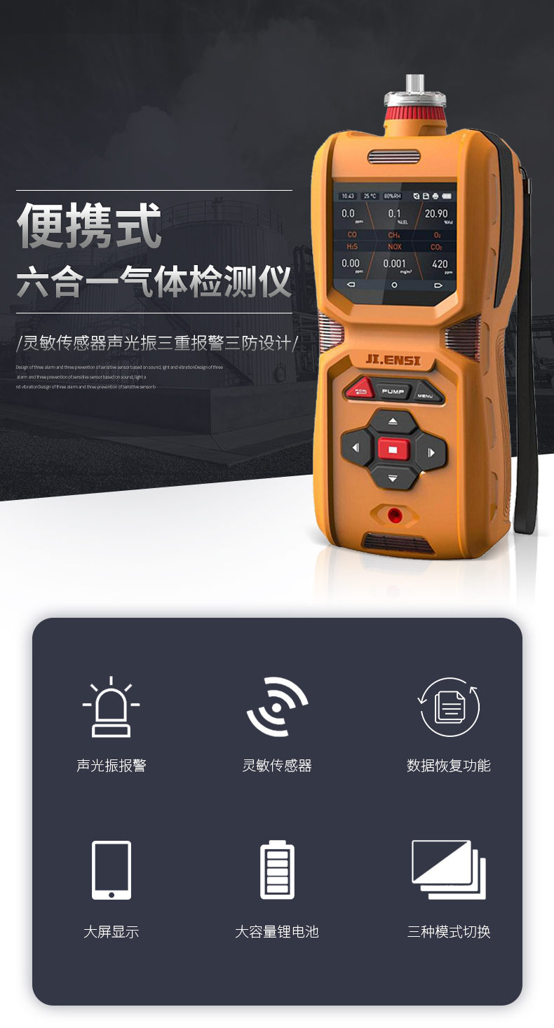 MS600便攜式氣體檢測(cè)儀