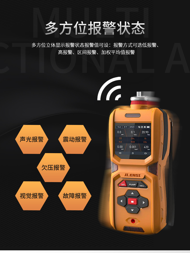 MS600便攜式氣體檢測(cè)儀